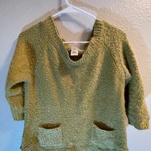 Boat neck sweater